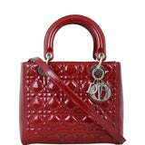 Dior Lady Dior Medium Patent