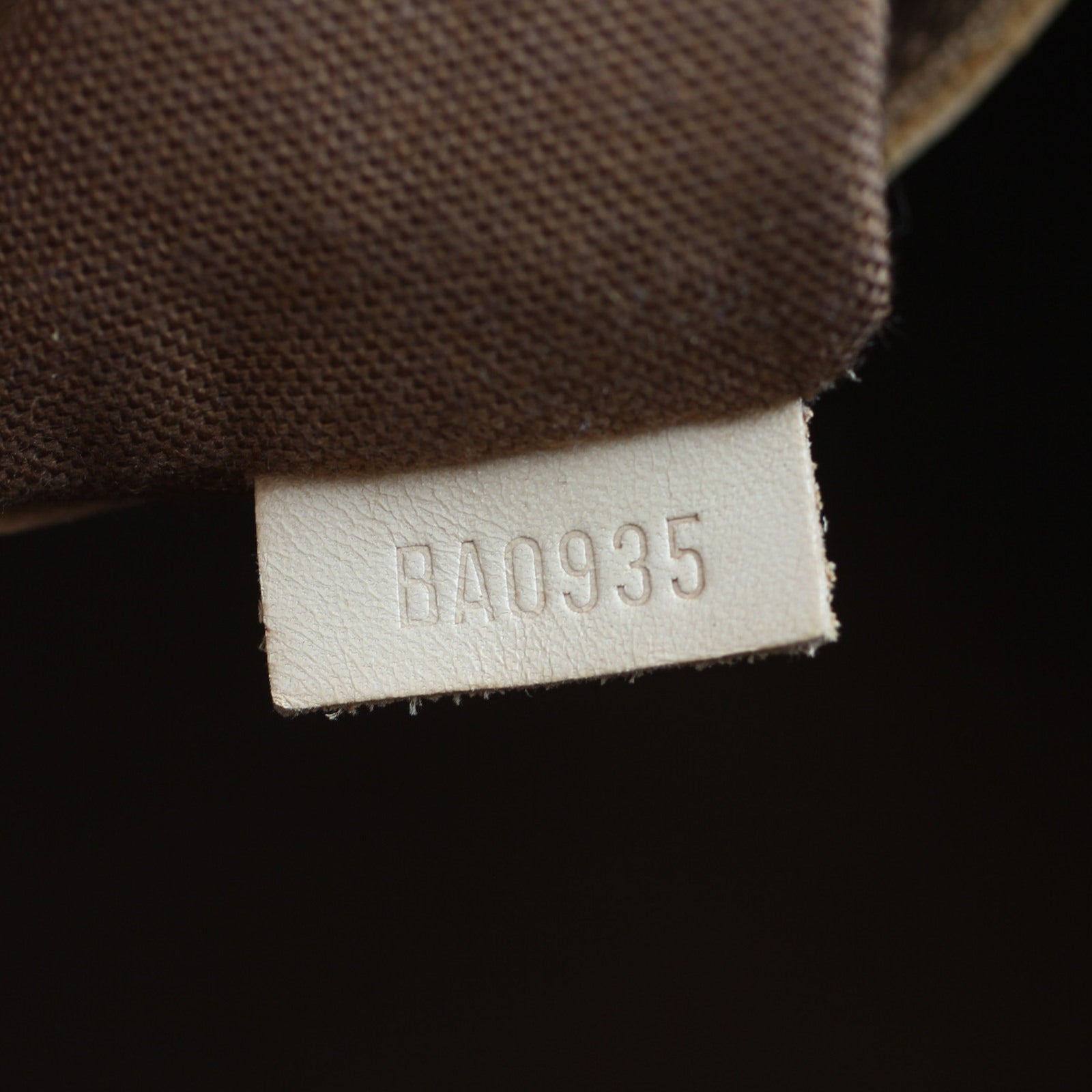 Louis Vuitton Alma PM Monogram Code