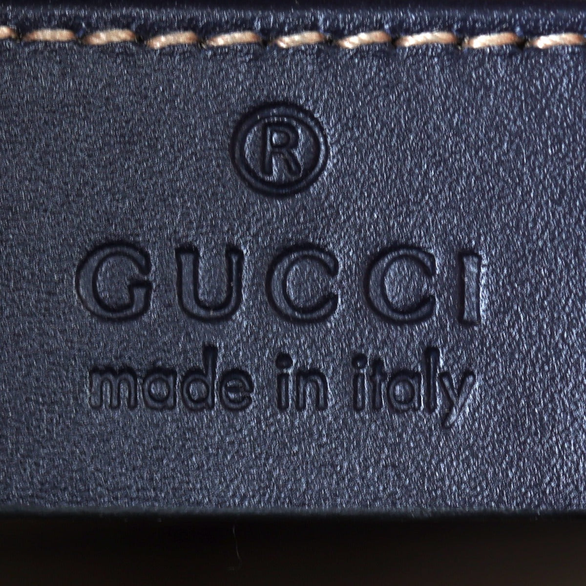 Gucci Sylvie Mini Chain Bag Interior Stamp