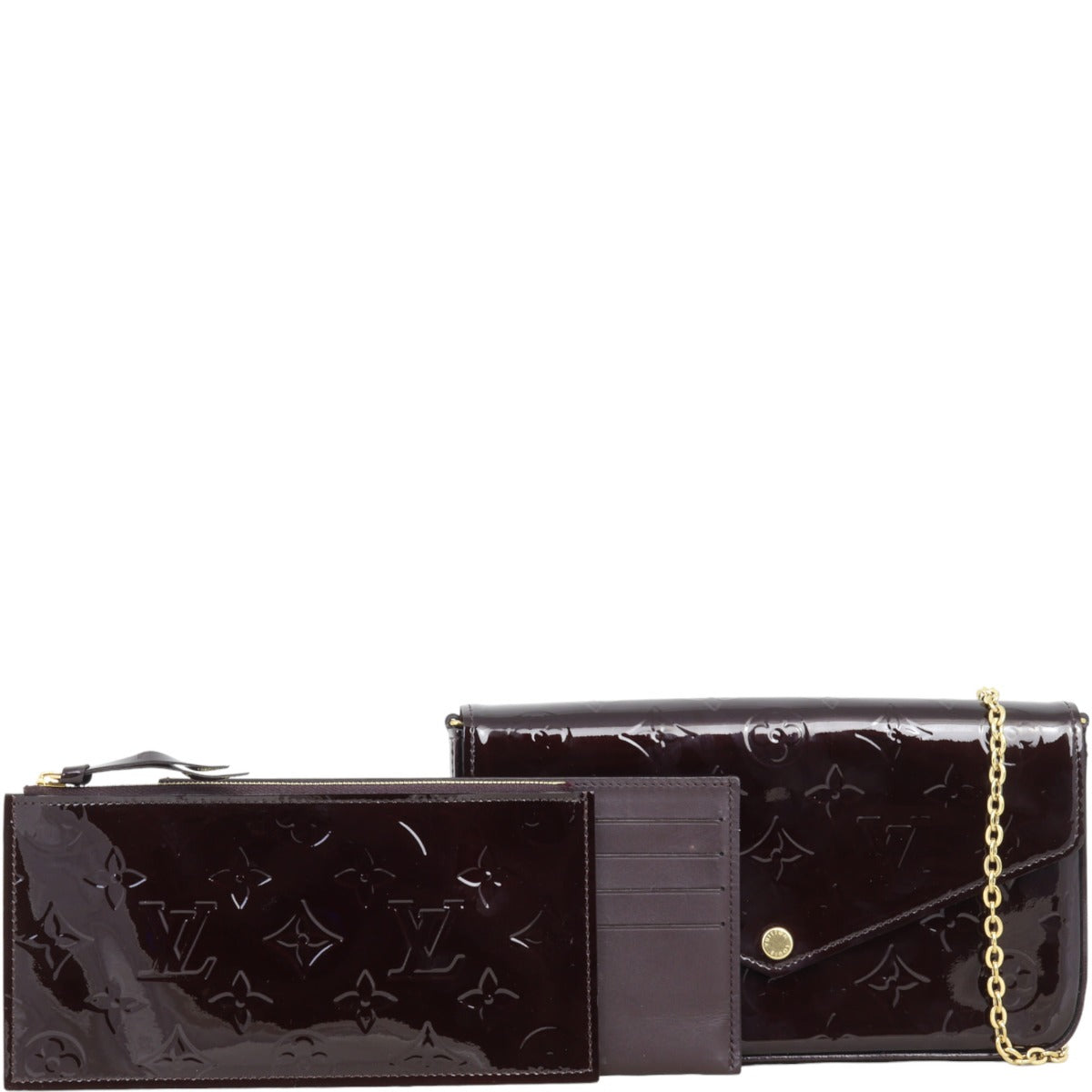 Louis Vuitton Felicie Pochette Monogram Vernis