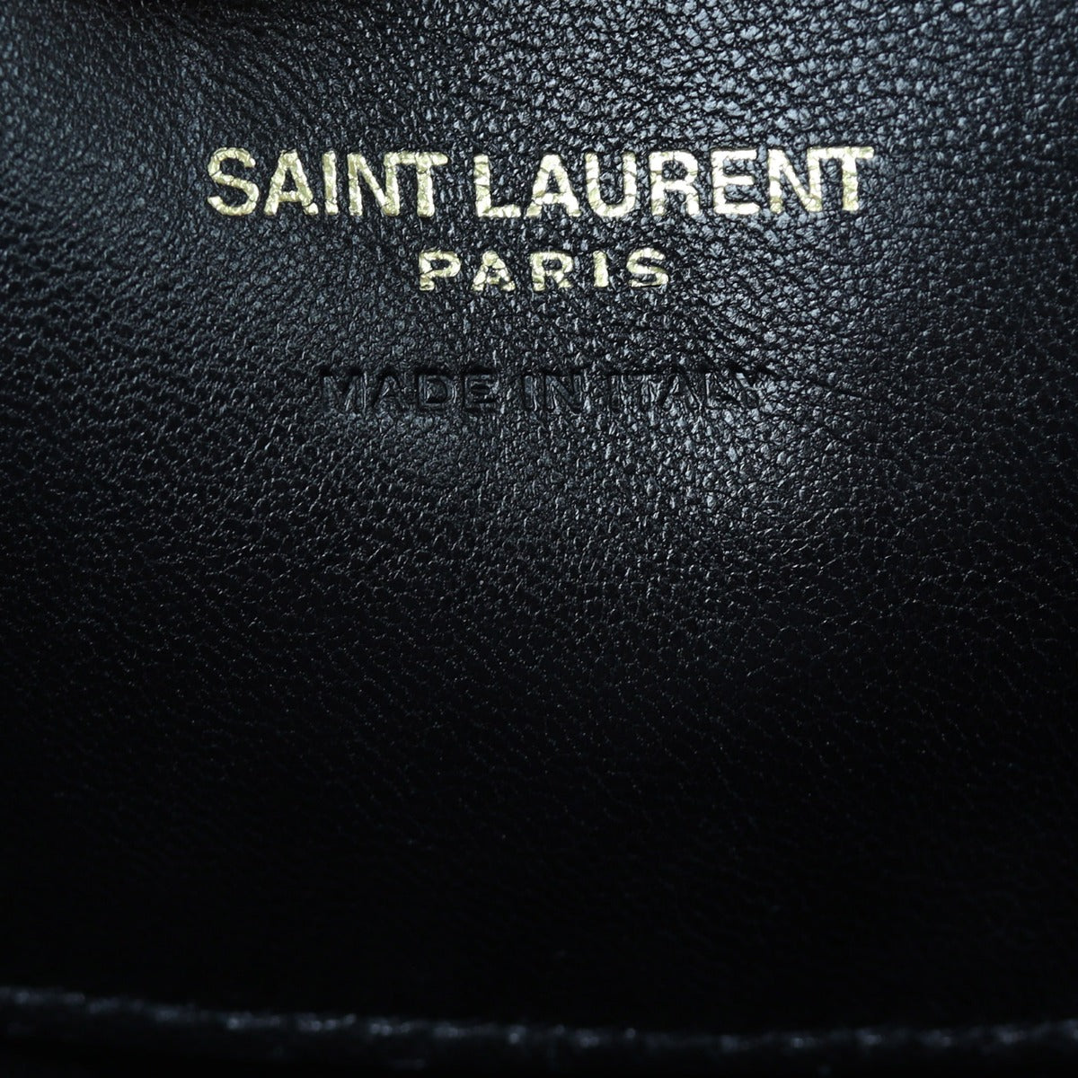 Saint Laurent Lou Mini Camera Bag Interior Stamp