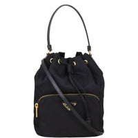 Prada Duet Tessuto Bucket Bag