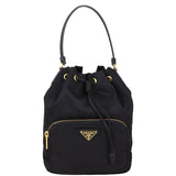 Prada Duet Tessuto Bucket Bag