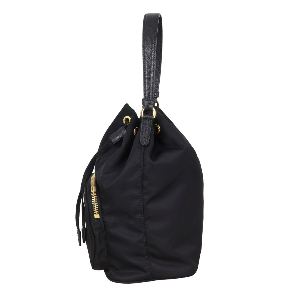 Prada Duet Tessuto Bucket Bag