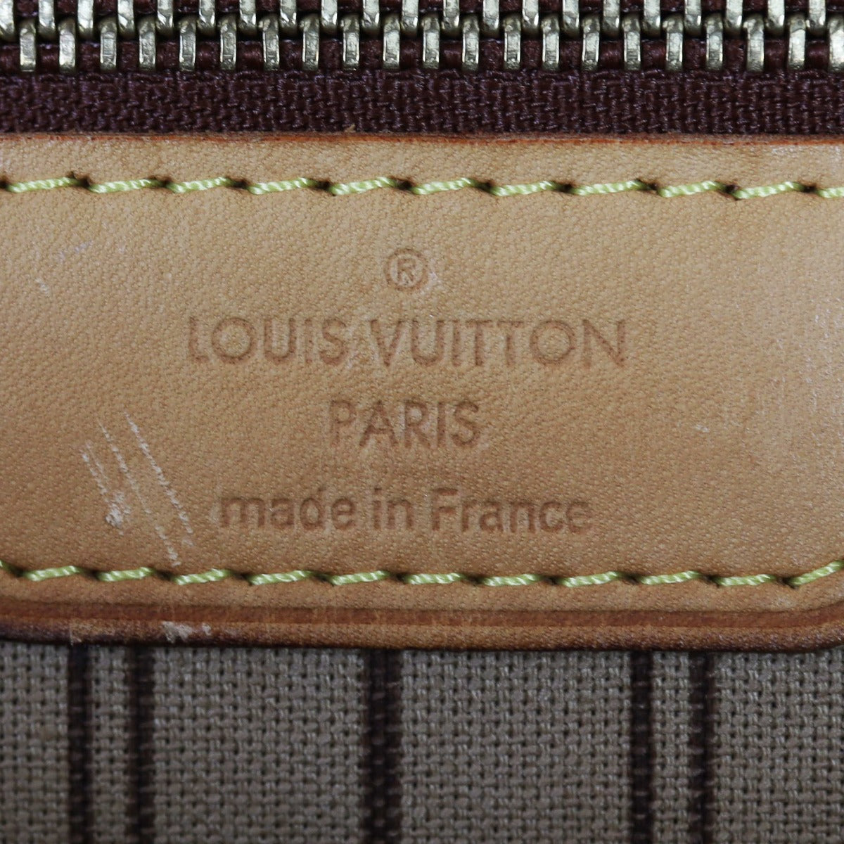 Louis Vuitton Neverfull GM Monogram Interior Stamp