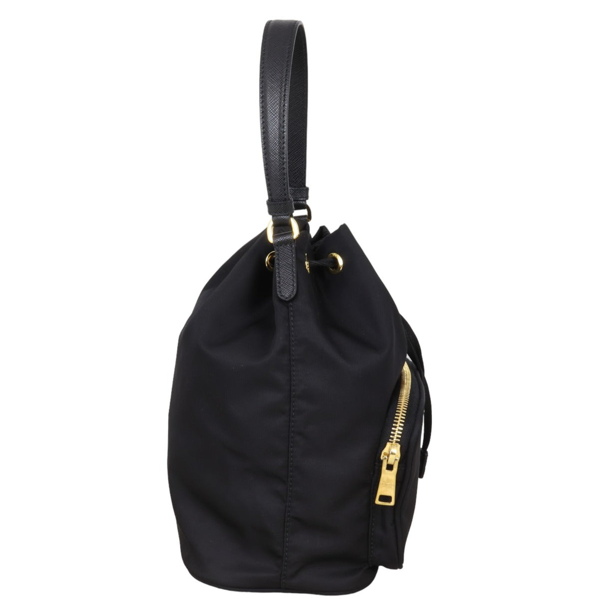 Prada Duet Tessuto Bucket Bag