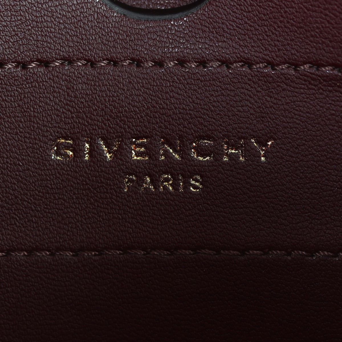 Givenchy Eden Shoulder Bag Interior Stamp