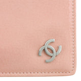 Chanel Patent Bi-fold Wallet Logo