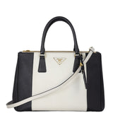 Prada Saffiano Lux Galleria Double Zip Tote Medium