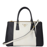 Prada Saffiano Lux Galleria Double Zip Tote Medium