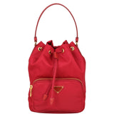Prada Duet Tessuto Bucket Bag