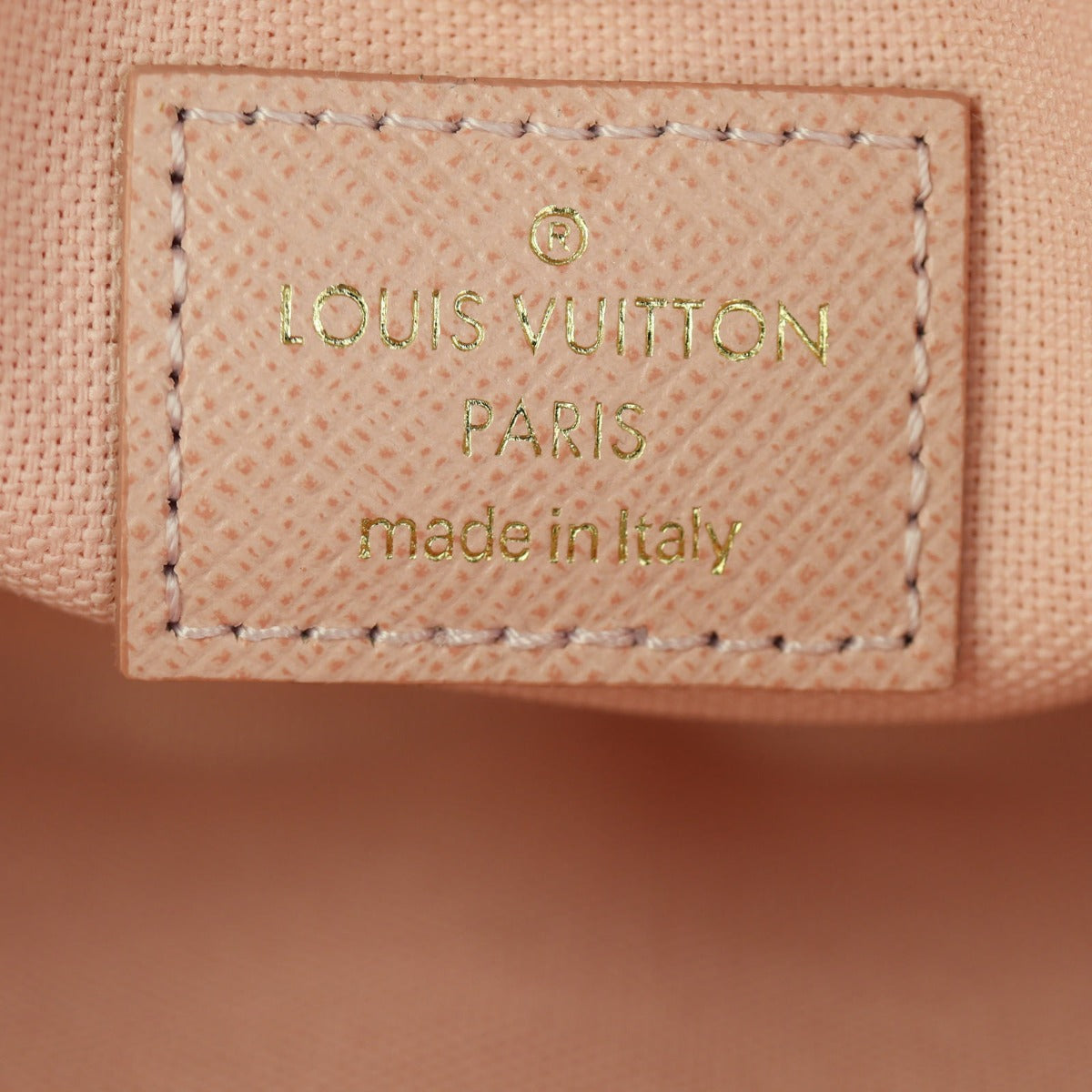 Louis Vuitton Felicie Pochette Damier Azur Interior Stamp