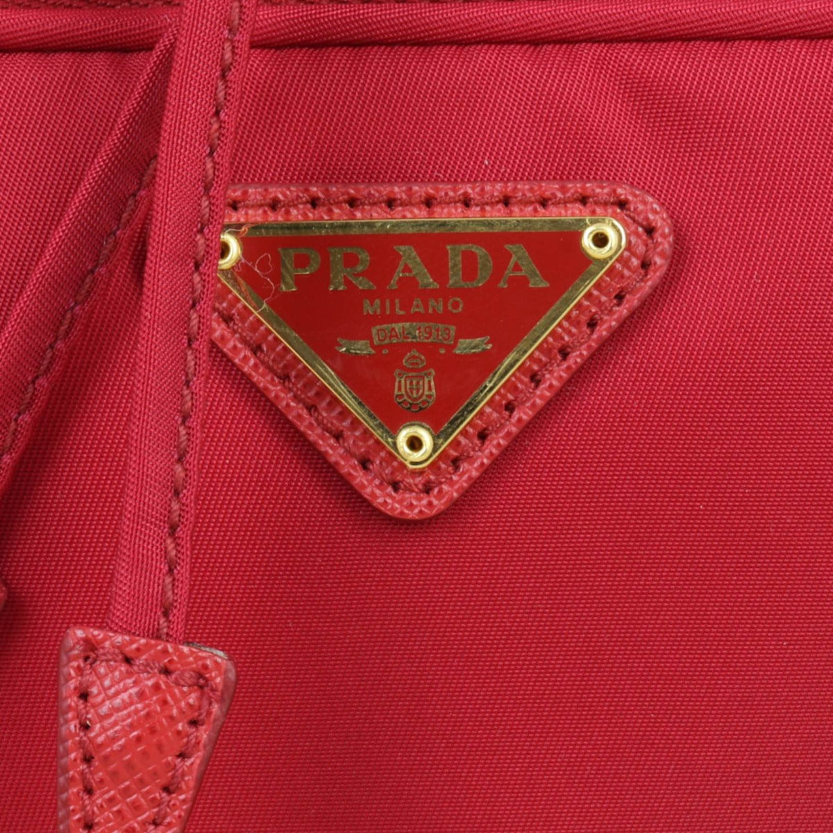 Prada Duet Tessuto Bucket Bag
