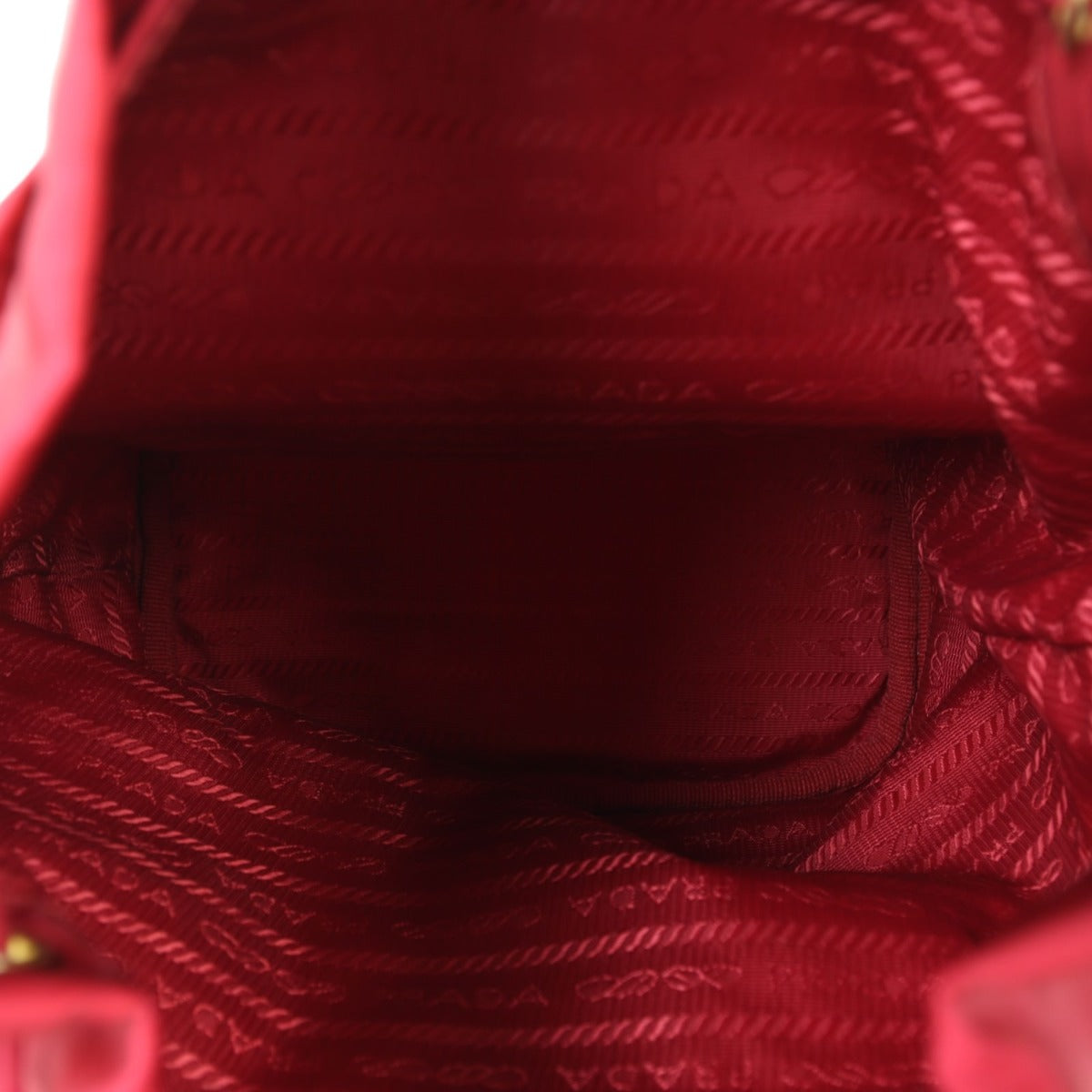 Prada Duet Tessuto Bucket Bag