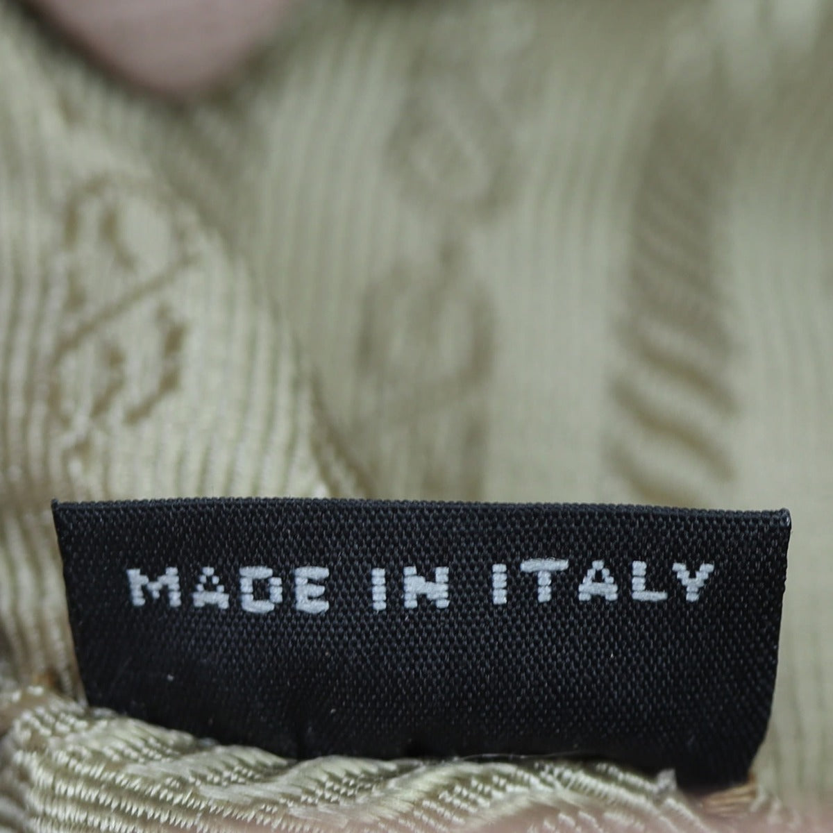 Prada Saffiano Lux Tote Small Interior Stamp