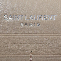 Saint Laurent Monogram Mix Matelasse Envelope Wallet on Chain Interior Stamp