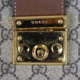 Gucci GG Supreme Small Padlock Tote Hardware