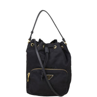 Prada Duet Tessuto Bucket Bag
