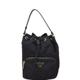 Prada Duet Tessuto Bucket Bag