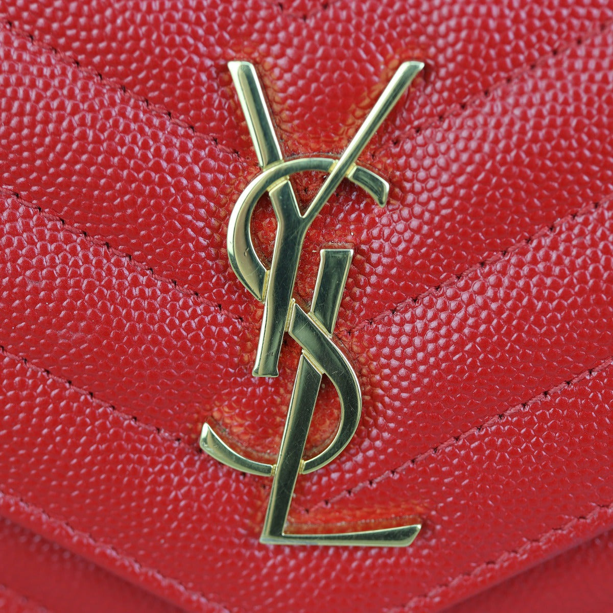 Saint Laurent Envelope Chain Wallet Hardware