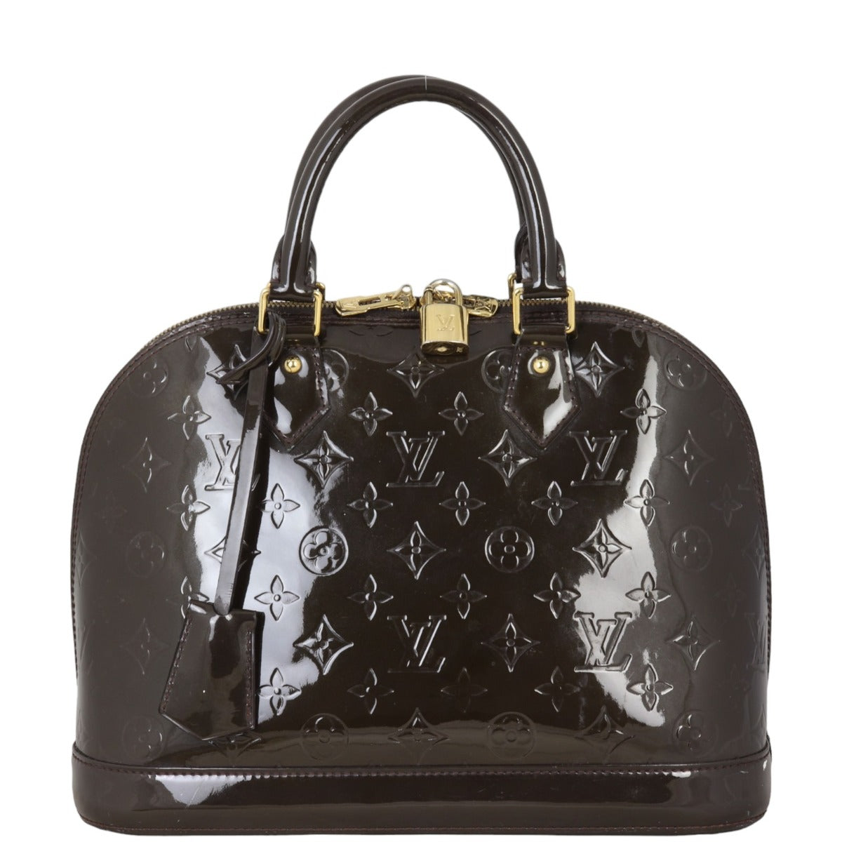 Louis Vuitton Alma PM Monogram Vernis | Dark Brown