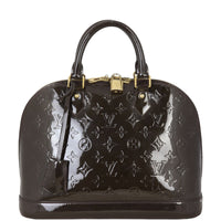 Louis Vuitton Alma PM Monogram Vernis | Dark Brown