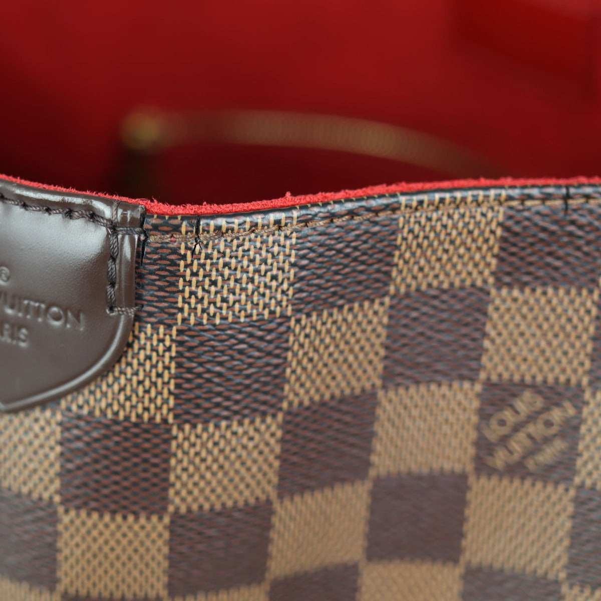 Louis Vuitton Caissa Hobo Damier Ebene Wear
