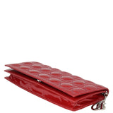 Dior Lady Dior Patent Cannage Pouch