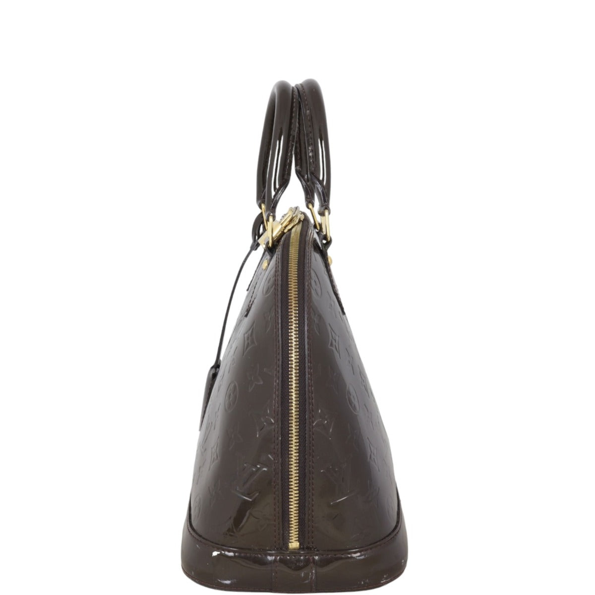 Louis Vuitton Alma PM Monogram Vernis | Dark Brown