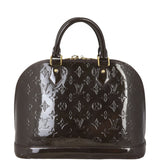 Louis Vuitton Alma PM Monogram Vernis | Dark Brown