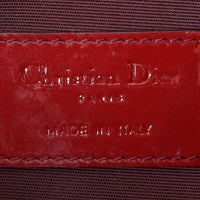 Dior Lady Dior Patent Cannage Pouch