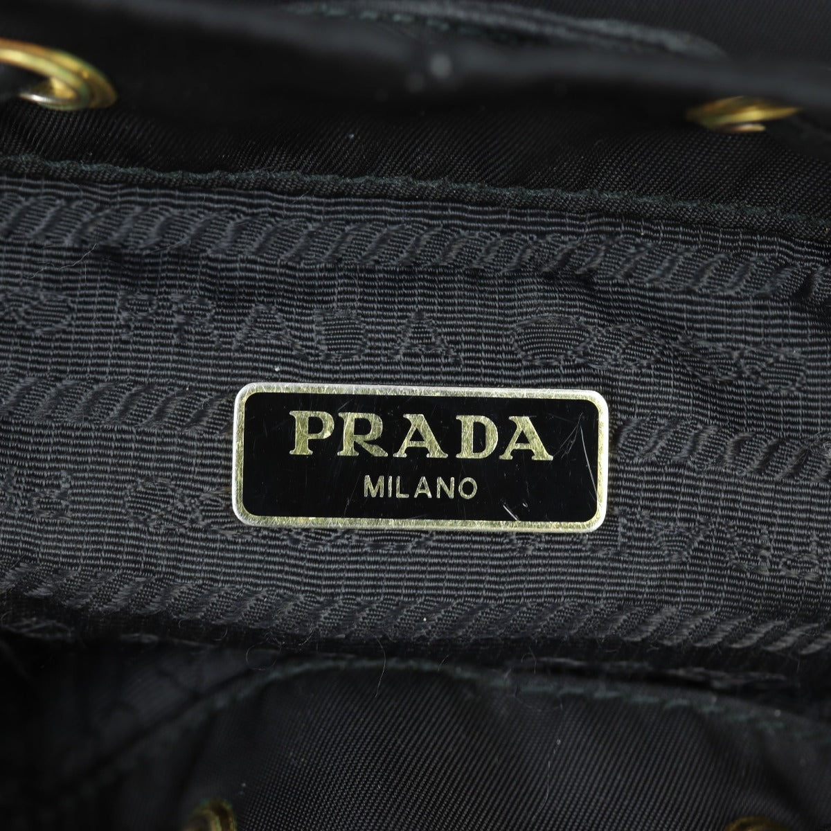 Prada Duet Tessuto Bucket Bag