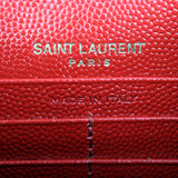 Saint Laurent Envelope Chain Wallet Interior Stamp
