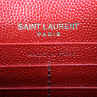 Saint Laurent Envelope Chain Wallet Interior Stamp