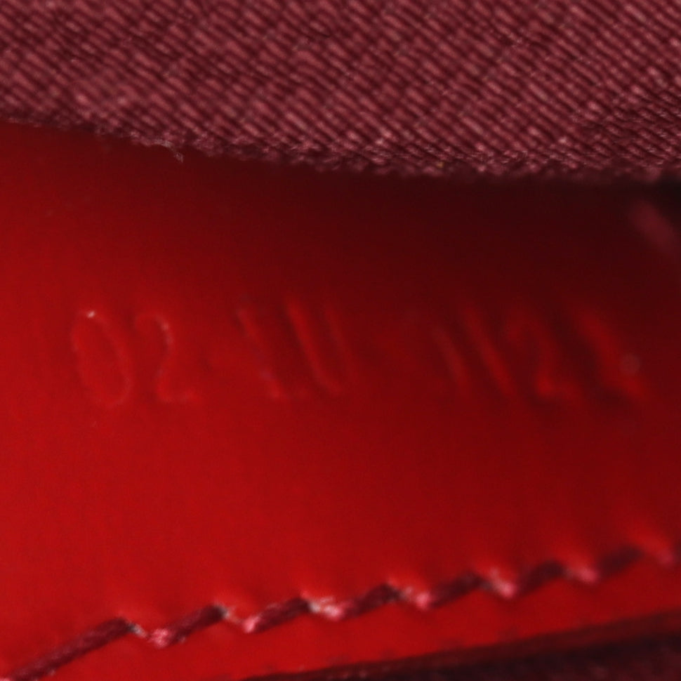 Dior Lady Dior Patent Cannage Pouch