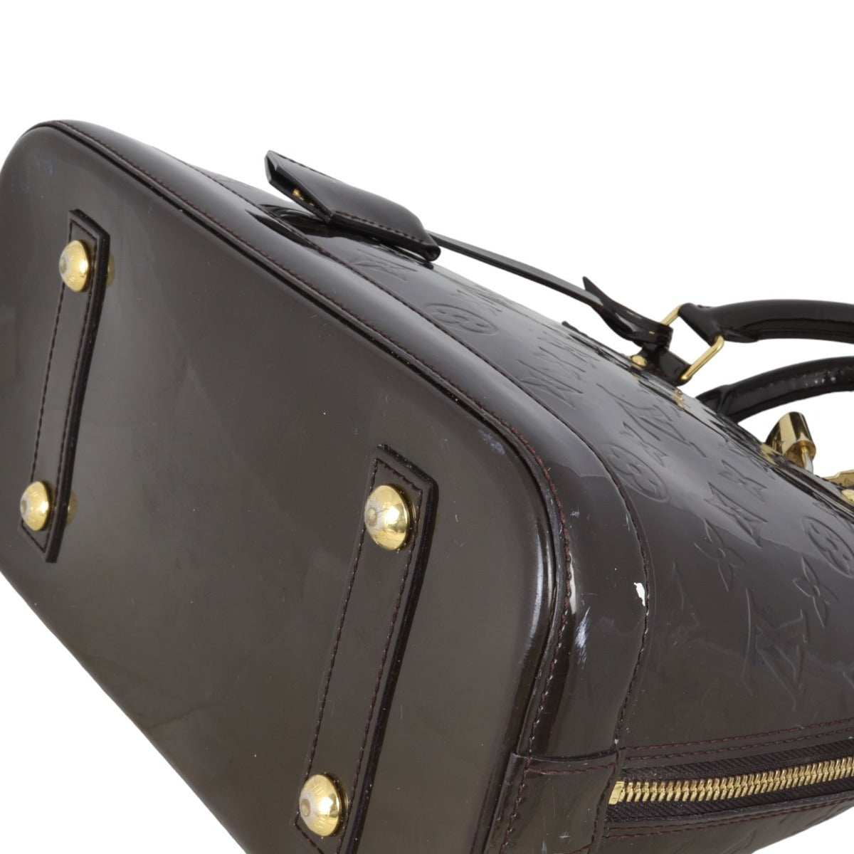 Louis Vuitton Alma PM Monogram Vernis | Dark Brown