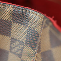 Louis Vuitton Caissa Hobo Damier Ebene Wear
