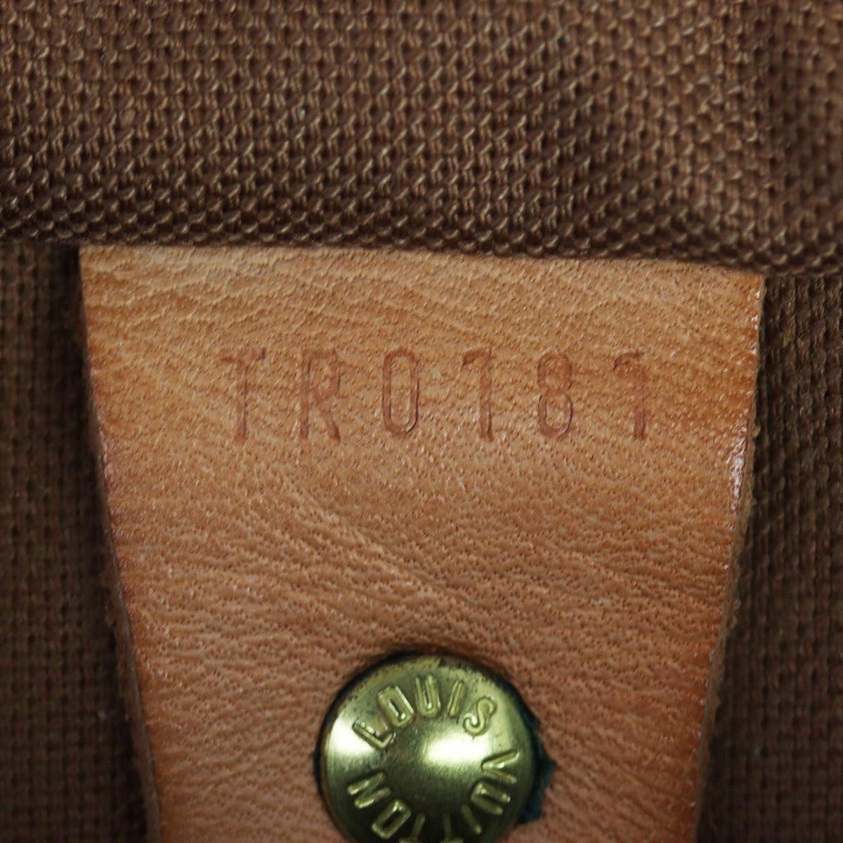 Louis Vuitton Speedy 30 Monogram Date Code