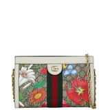 Gucci Ophidia GG Supreme Flora Small Shoulder Bag