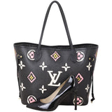 Louis Vuitton Neverfull MM Wild at Heart Giant Monogram