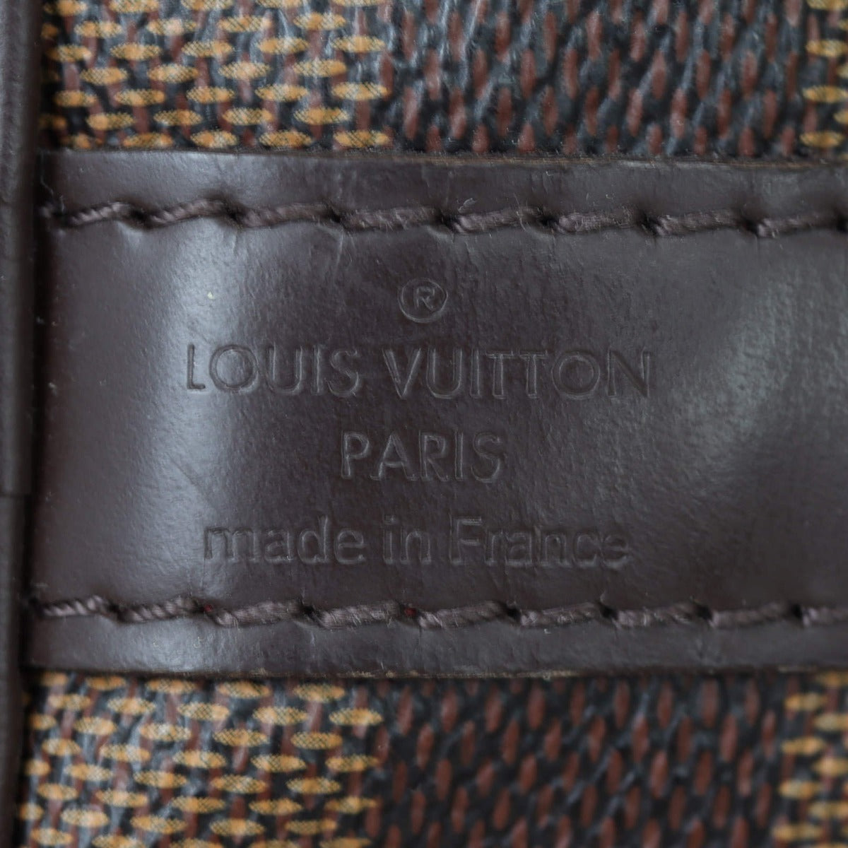 Louis Vuitton Speedy 30 Bandouliere Damier Ebene Stamp
