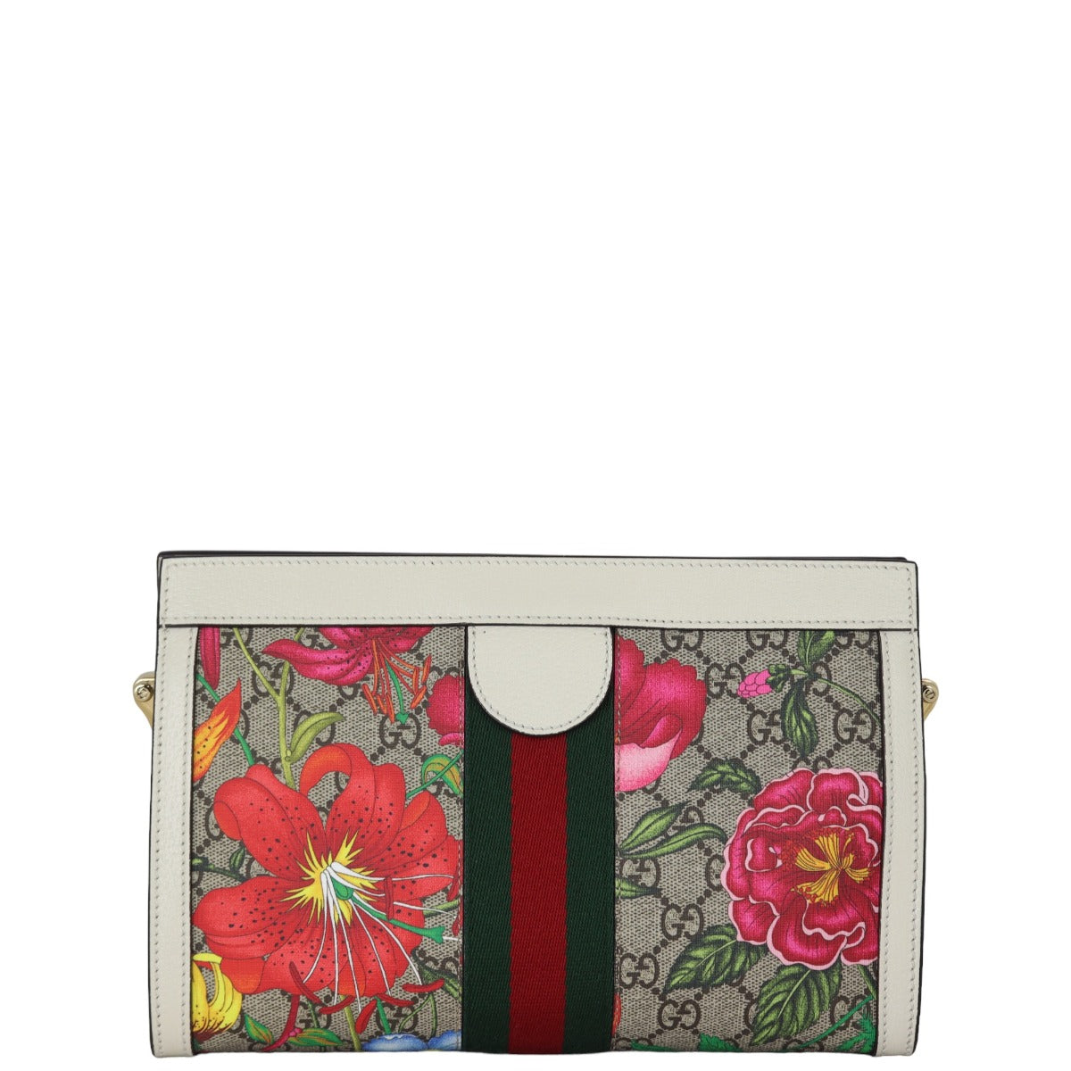 Gucci Ophidia GG Supreme Flora Small Shoulder Bag