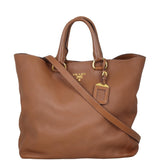 Prada Vitello Daino Shopping Tote