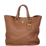 Prada Vitello Daino Shopping Tote