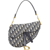 Dior Saddle Bag with Embroidered Strap