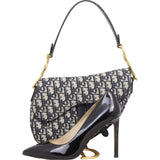 Dior Saddle Bag with Embroidered Strap