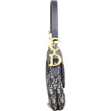Dior Saddle Bag with Embroidered Strap