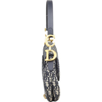 Dior Saddle Bag with Embroidered Strap