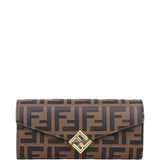Fendi FF Diamonds Continental Wallet on Chain