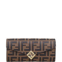 Fendi FF Diamonds Continental Wallet on Chain